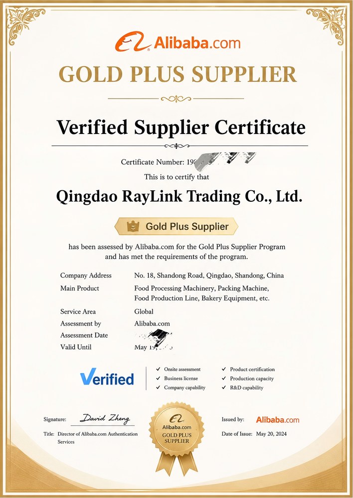 Alibaba verified supplier