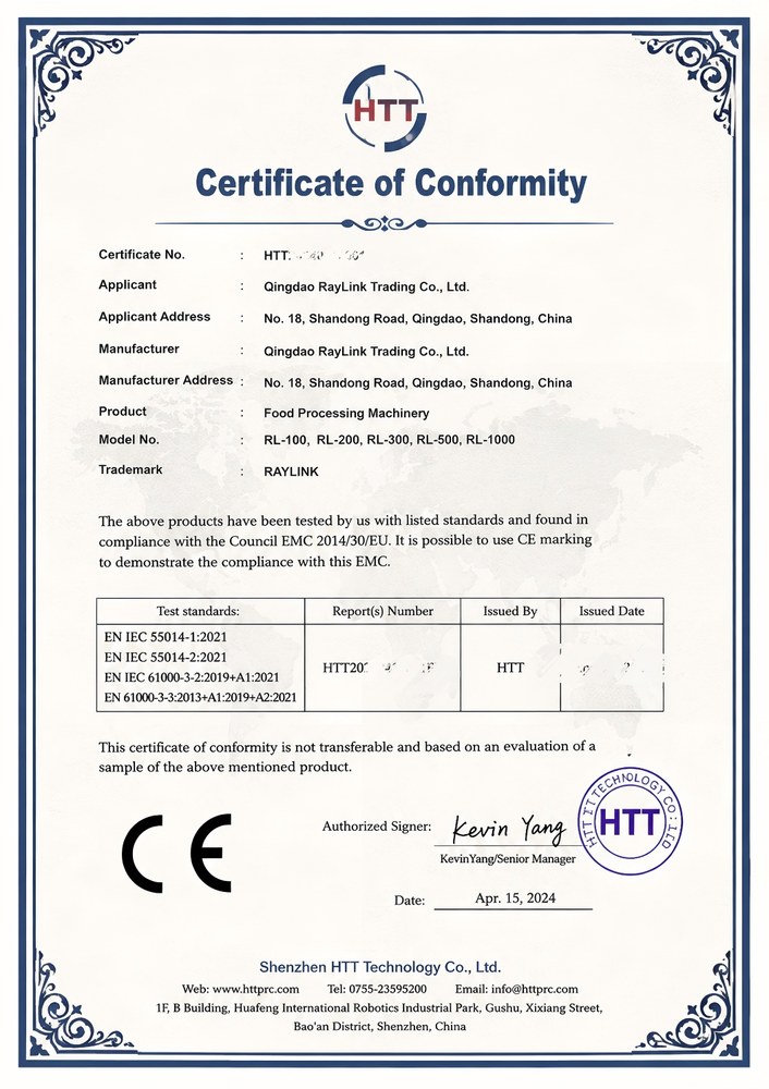 CE certification